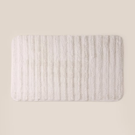 Soft Rems Rabbit Post 2'li Banyo Paspası - Bej - 50x60 cm + 60x100 cm