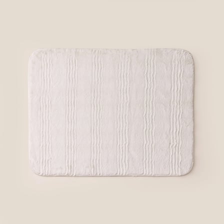 Soft Rems Rabbit Post 2'li Banyo Paspası - Bej - 50x60 cm + 60x100 cm