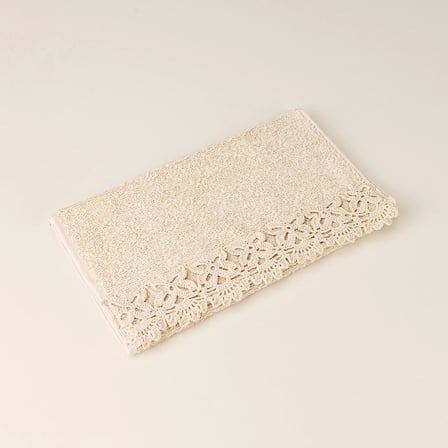 Soft Ella El Havlusu - Krem - 30x50 cm