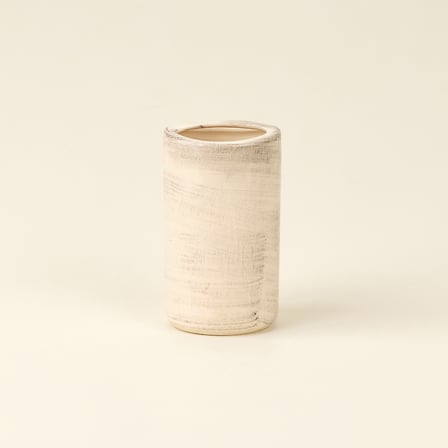 Bath Diş Fırçalık - Krem - 12x6,5 cm