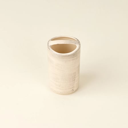 Bath Diş Fırçalık - Krem - 12x6,5 cm