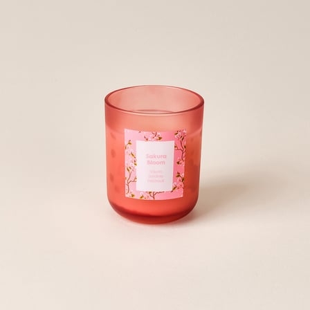 Deco Sakura Bloom Bardak Mum - Renkli - 180 gr