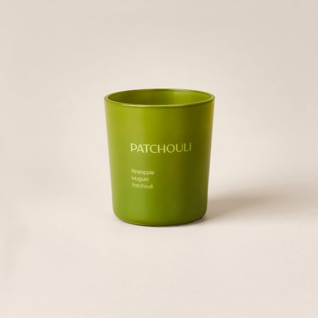 Deco Patchouli Bardak Mum - Yeşil - 110 gr
