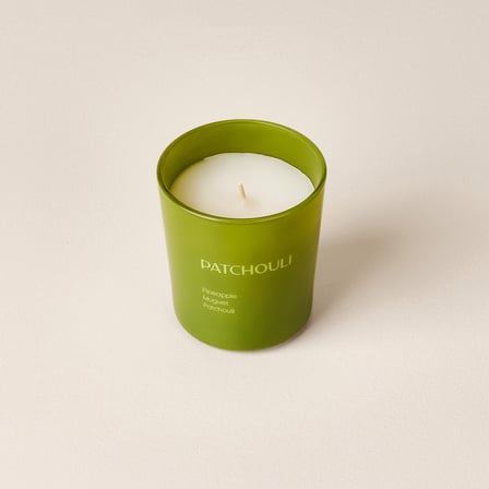 Deco Patchouli Bardak Mum - Yeşil - 110 gr