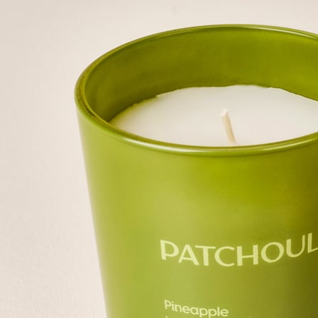 Deco Patchouli Bardak Mum - Yeşil - 110 gr