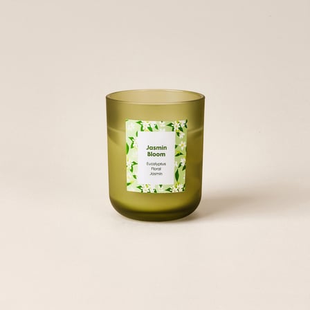 Deco Jasmine Bloom Bardak Mum - Renkli - 180 gr