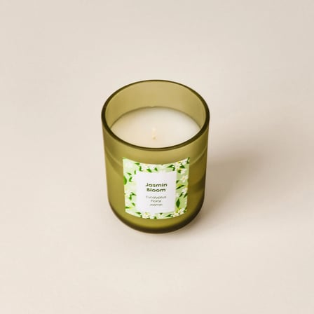 Deco Jasmine Bloom Bardak Mum - Renkli - 180 gr