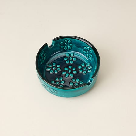 Deco Çini Küllük - Renkli - 8 cm