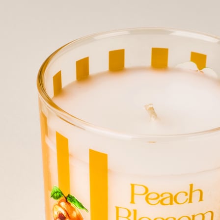 Deco Peach Blossom Bardak Mum - Renkli - 190 gr
