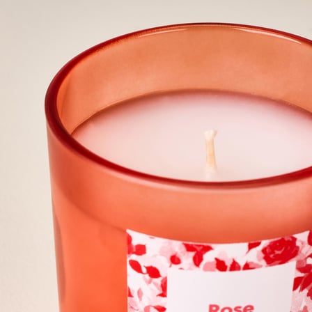 Deco Rose Bloom Bardak Mum - Renkli - 180 gr