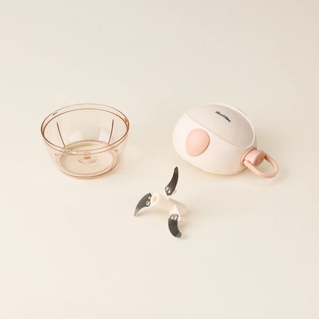 Küçük Pratik Doğrayıcı - Açık Pembe - 180 ml