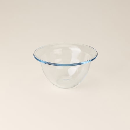 Kitchen 3'lü Yuvarlak Karıştırma Kabı Seti - Şeffaf