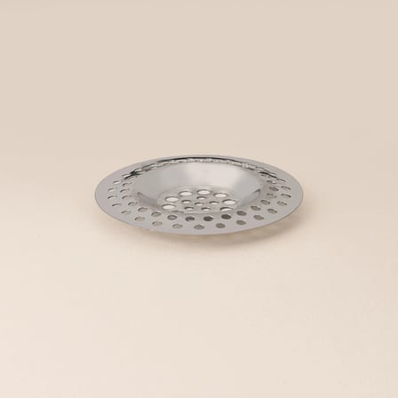 Paslanmaz Lavabo Süzgeci - Gri