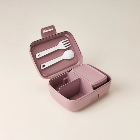 Life Kedi Matara ve Beslenme Kabı Seti - Pembe
