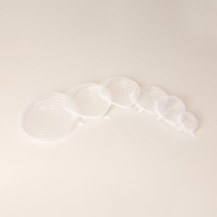 House 6'lı Silikon Kapak - Şeffaf