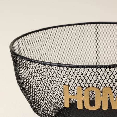 Design Datça Home Kapaklı Patates Soğan Sepeti - Siyah