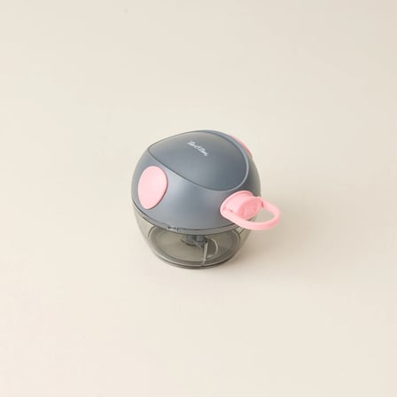 Küçük Pratik Doğrayıcı - Pembe / Gri - 180 ml