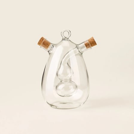 Duo Pear Yağlık Sirkelik - Şeffaf / Açık Kahverengi