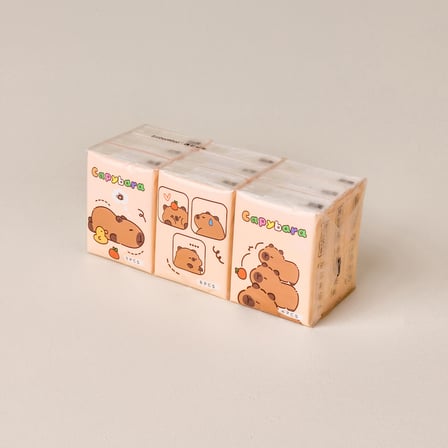 9'lu Mini Cep Mendili - Asorti - 16x7 cm