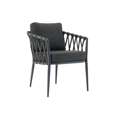Home Rapunzel Bistro Set - Antrasit - 55x55x70 cm