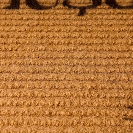 Kedili Kapı Önü Paspası - Bej - 40x60 cm