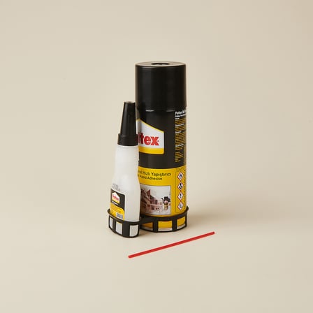2k Profesyonel Hızlı Yapıştırıcı - Şeffaf - 200 ml + 50 ml
