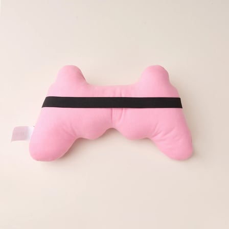 Soft Oyun Konsolu Figürlü Yastık - Pembe - 36x22 cm