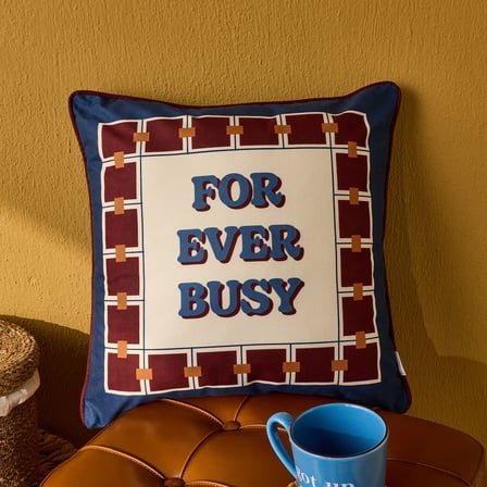 Soft Busy Kırlent - Renkli - 45x45 cm