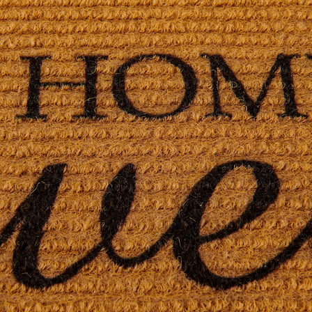 Home Sweet Home Kapı Önü Paspası - Bej - 40x60 cm
