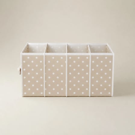 Living 4 Katlı Dolap İçi Organizer - Bej - 24x29x64 cm