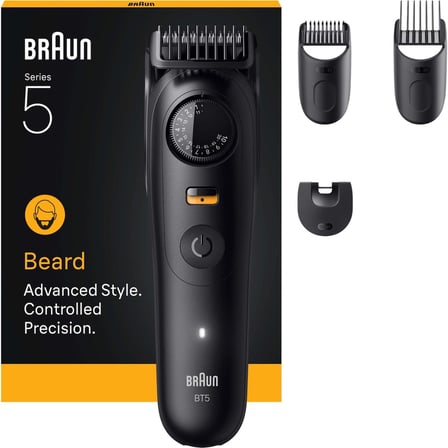  Braun Sakal Düzeltici Series 5, +4 Aksesuar, 40 Uzunluk, Keskin Bıçak, BT5520