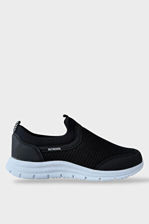 Unisex Airfile Comfort Spor Ayakkabı SİYAH - BEYAZ