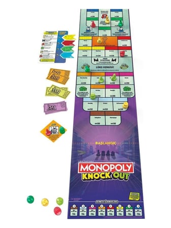 Monopoly Knockout Kutu Oyunu