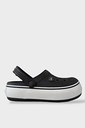 Unisex Comfort Medikal Hemşire Sabo Sandalet Terlik SİYAH