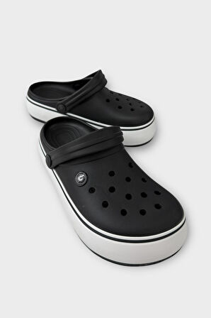 Unisex Comfort Medikal Hemşire Sabo Sandalet Terlik SİYAH