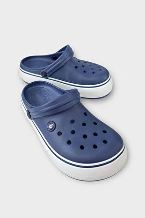 Unisex Comfort Medikal Hemşire Sabo Sandalet Terlik LACİVERT