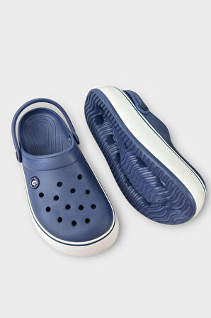 Unisex Comfort Medikal Hemşire Sabo Sandalet Terlik LACİVERT