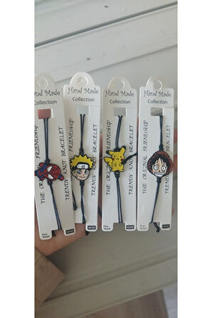 One Piece  Monkey D. Luffy Ayarlanabilir Bileklik 1 Adet Şık Takı Aksesuar