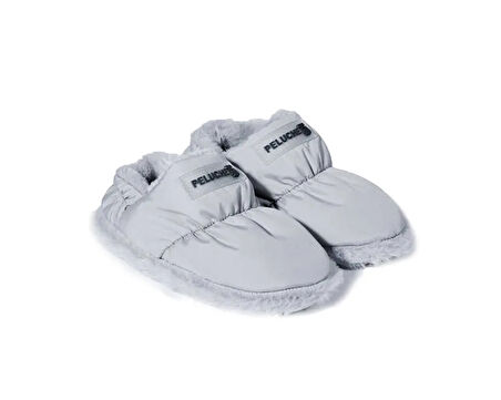 Peluche Grey Parachute Child Slipper Çocuk Günlük Ev Pandufu PAR-CGI Gri