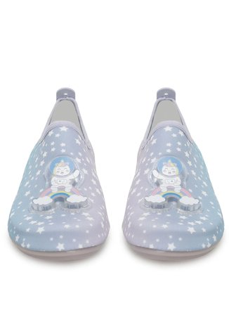 Peluche Lila Kız Çocuk Deniz Ayakkabısı RAINBOW