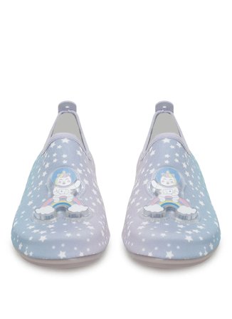 Peluche Lila Kız Çocuk Deniz Ayakkabısı RAINBOW