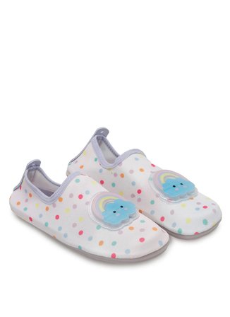 Peluche Pembe Kız Çocuk Deniz Ayakkabısı CLOUD