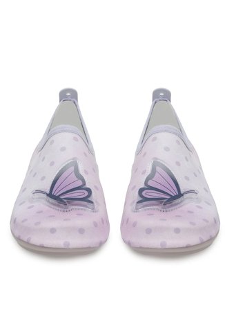 Peluche Lila - Mor Kız Çocuk Deniz Ayakkabısı BUTTERFLY