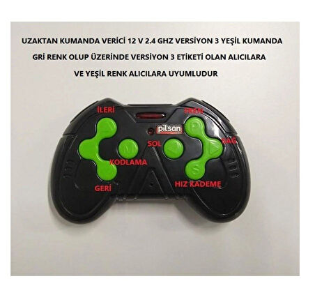 Pilsan 12 Volt Anakart Kumanda Takımı 2749