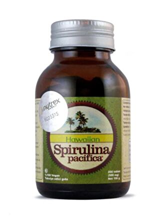 HAWAIIAN Spirulina Pacifica 200 Tablet