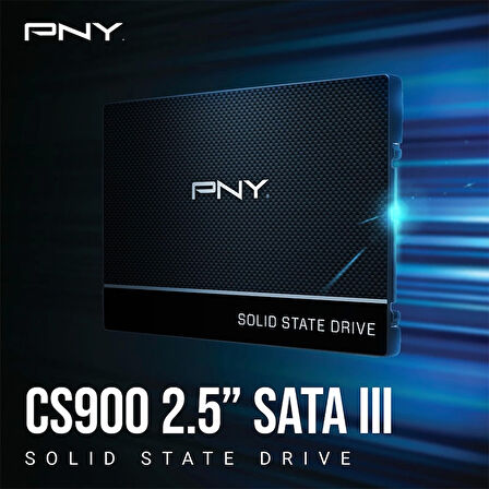 PNY CS900 250GB 535/500MB/s 2,5" SATA3 SSD (SSD7CS900-250-RB)