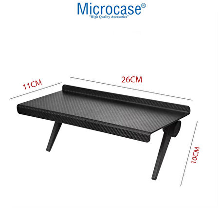 Microcase LCD TV Monitör Ekran Üstü Raf Stand 26x11 cm - AL5285