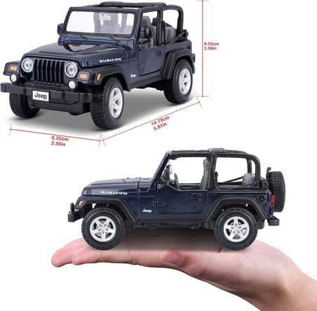 Maisto Oyuncak Model Araba 1/27 Jeep Wrangler Rubicon 31245