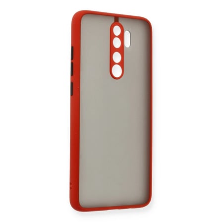 Xiaomi Redmi Note 8 Pro Kılıf Montreal Silikon Kapak - Kırmızı