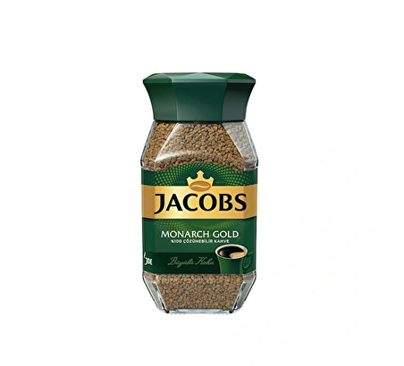 Jacobs Monarch Gold Klasik Sade 100 gr Kavanoz 